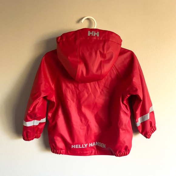 Helly Hansen fleece lined rain jacket size 2T - Picture 3 of 5